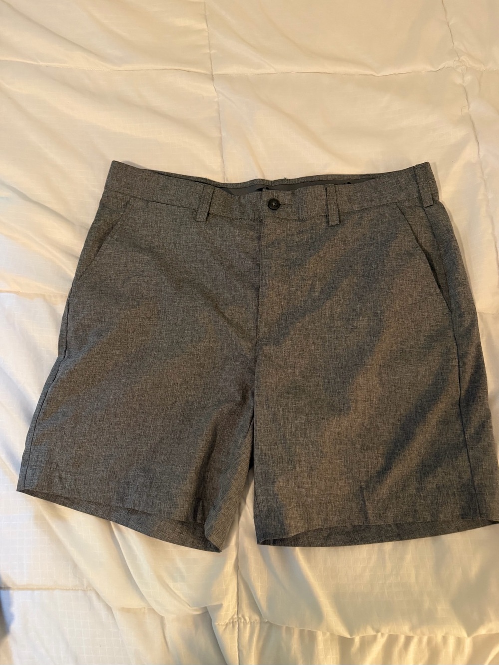 Classic Men's Gray Stretch Shorts